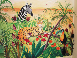 Jungle Animal Murals
