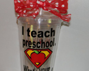 Funny Preschool Teacher Quotes Personalized preschool teacher