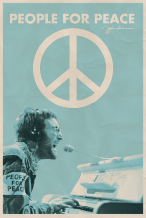 Posters > Posters > Top 100 > JOHN LENNON - people for peace