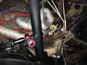 The close proximity to the ram made hose routing fairly straight ...