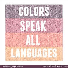 Color #Quote By Joseph Addison. More