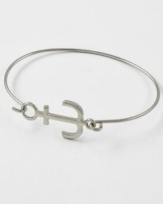 anchor clasp bangle nautical jewelry more nautical jewelry nautical ...