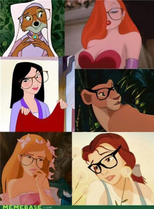 Hipsters princess.