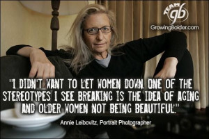 64-year-old Annie Leibovitz, one of the world's top portrait ...