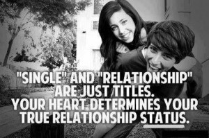 Relationship Titles, They're determined by the heart.