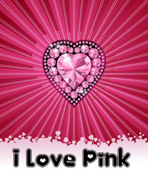 Love Pink gemstone quote