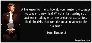 More Ann Bancroft Quotes