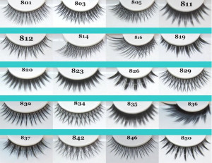 hand made synthetic hair strip eyelash extensions Wholesale price