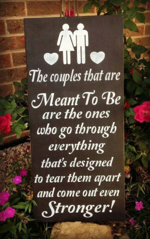 the couples that are meant to be...