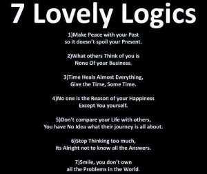 ... your present. What others think about you is none of your business