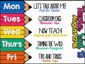 Teacher Week-Classroom Management