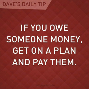 Owe Money