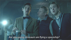 ... who spoilers my pride and joy dinosaurs on a spaceship i mean my gifs
