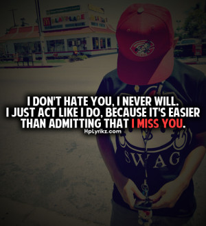 Miss You Quote