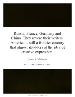 Writer Quotes James A Michener Quotes