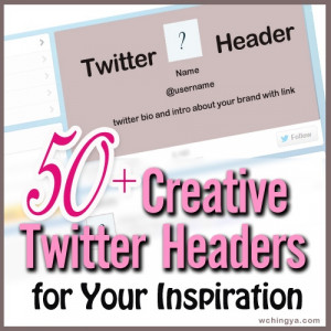 50+ Creative Twitter Headers for Your Inspiration