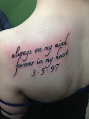 Got this in memory of my brother, who passed away from cancer. He was ...