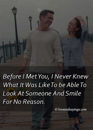 Before I Met You