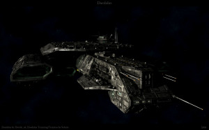 Tau Daedalus Class Warship...