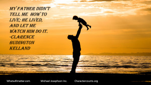 Father's Day Poster & Quote: 06-20-15 - What Will Matter