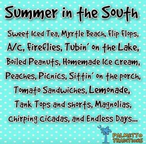 Summer in the South