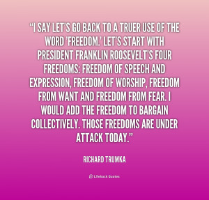 Richard Trumka Quotes