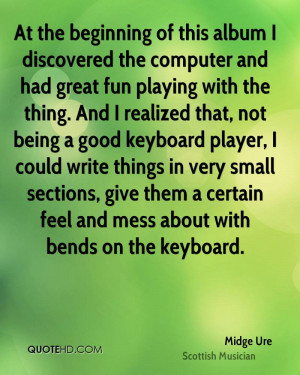 Midge Ure Quotes