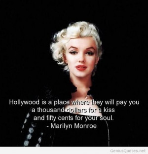 Celebrities money quotes – Monroe