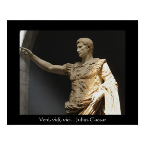 Julius Caesar quote POSTER