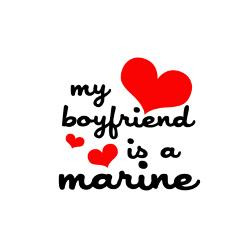 my_boyfriend_is_a_marine_greeting_card.jpg?height=250&width=250 ...