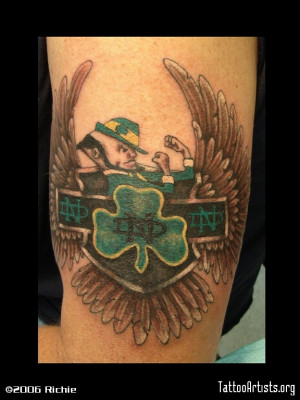 Fighting Irish Tattoo