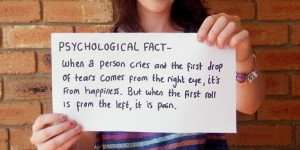 Psychological Fact - Tears - psychology Photo