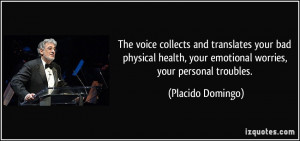 The voice collects and translates your bad physical health, your ...