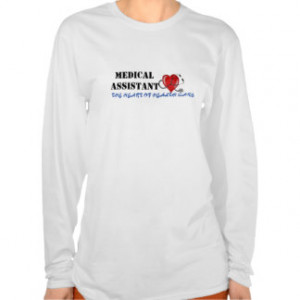 medical assistant HEART Tee Shirts