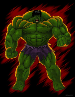 The Incredible Hulk Drawing