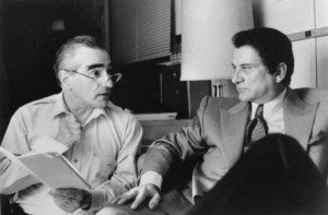 Martin Scorsese and Joe Pesci in Casino