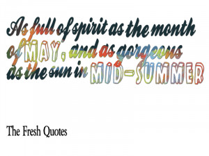may day quotes as full of spirit as the month of may and as