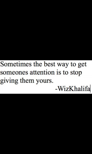 Wiz Khalifa knows what's up