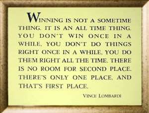 Vince Lombardi Quotes On Leadership