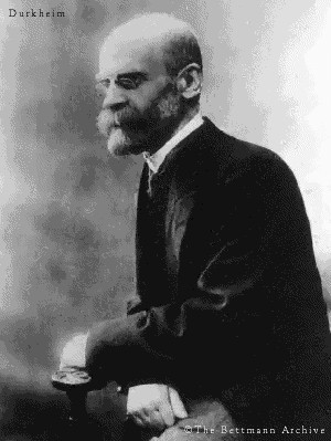 Emile Durkheim 1858-1917