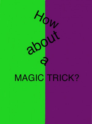 Magic Trick quote (The Dark Knight) by SarahFredrickson