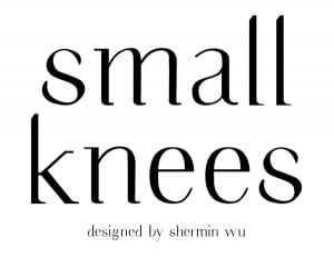 small knees is a set of typeface designed based on the typeface: didot ...