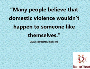 domesticviolence #seethetriumph