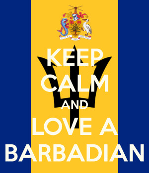 keep calm and love barbados