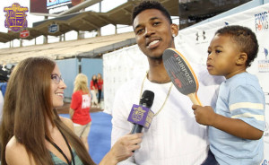 INSTAGRAM: Nick Young Cheers As Son Dominates Pop-A-Shot