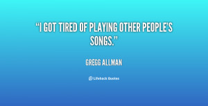 tired of playing games quote