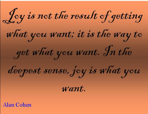 Quote of the Day : Alan Cohen