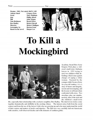Characters In To Kill A Mockingbird by anthonyvela