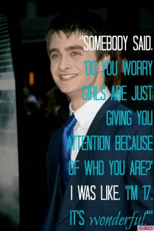 Daniel Radcliffe's Funniest Quotes