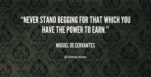 Keywords Power Earn Begging Quote Quotes